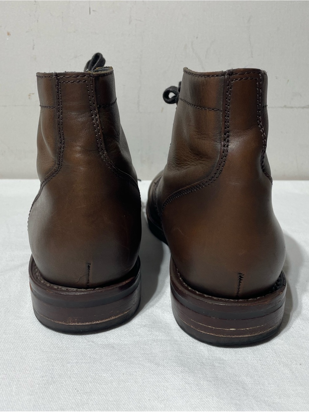 Thursday Boot Co Everyday Service Boots Mens 10 Brown Leather Goodyear Welt - Picture 8 of 14